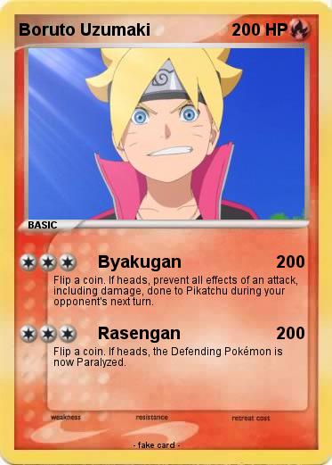 Pokemon Boruto Uzumaki
