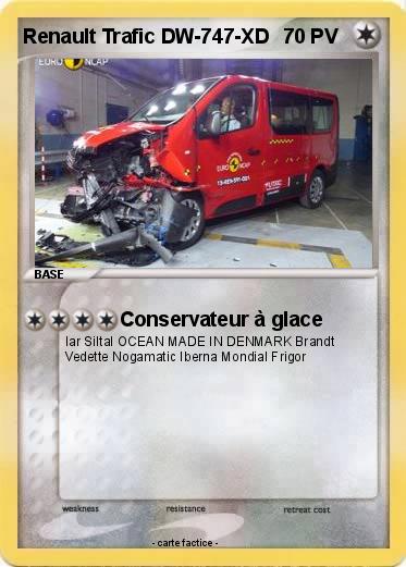 Pokemon Renault Trafic DW-747-XD