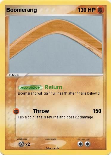 Pokemon Boomerang
