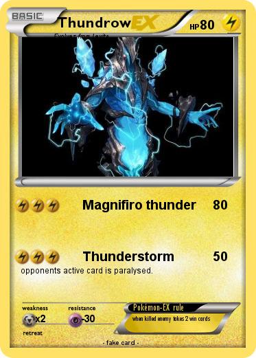 Pokemon Thundrow