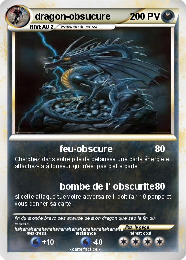 Pokemon dragon-obsucure