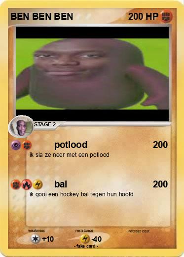 Pokemon BEN BEN BEN