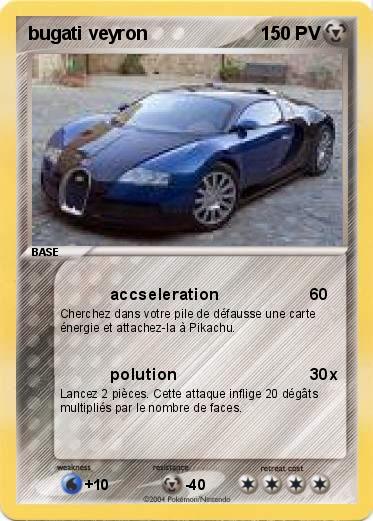 Pokemon bugati veyron