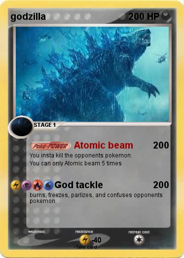 Pokemon godzilla