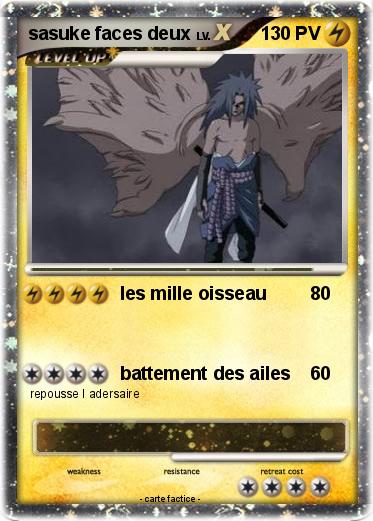 Pokemon sasuke faces deux