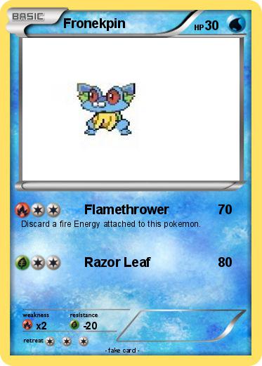 Pokemon Fronekpin