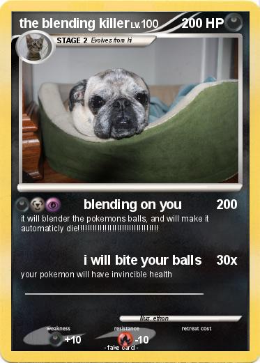 Pokemon the blending killer