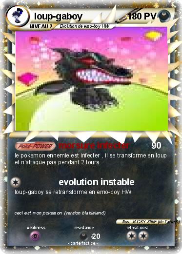 Pokemon loup-gaboy