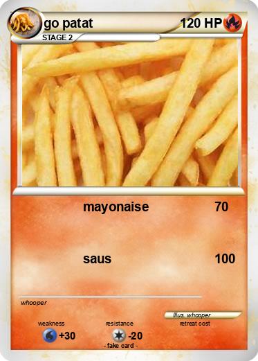 Pokemon go patat