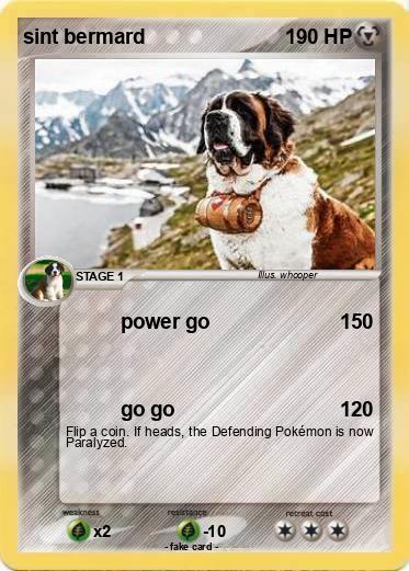 Pokemon sint bermard