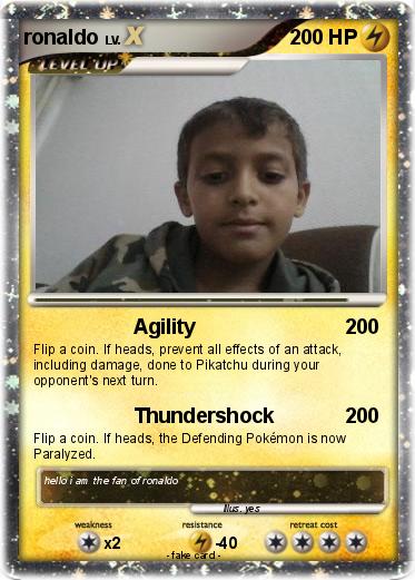 Pokemon ronaldo
