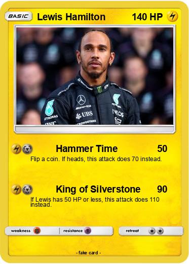Pokemon Lewis Hamilton