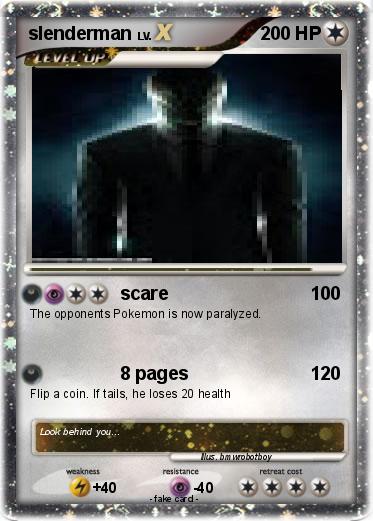 Pokemon slenderman