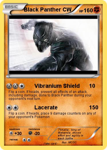 Pokemon Black Panther CW