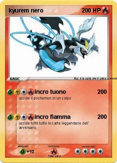 Pokemon kyurem nero