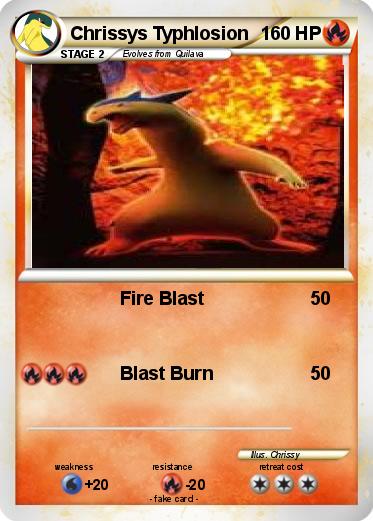 Pokemon Chrissys Typhlosion