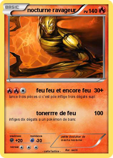 Pokemon nocturne ravageur