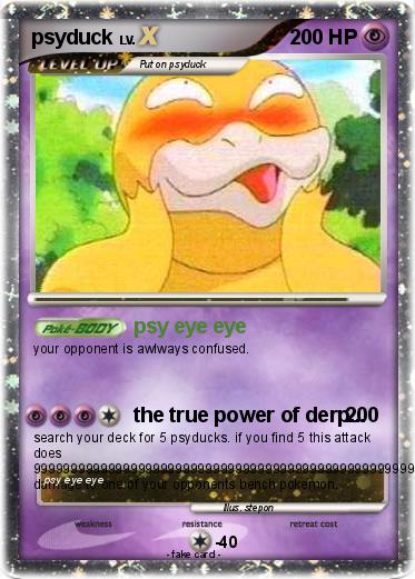 Pokemon psyduck