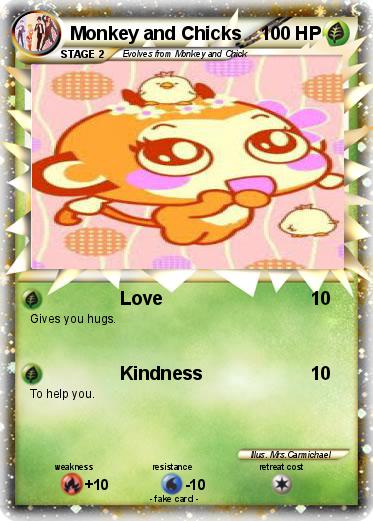 Pokemon Monkey and Chicks