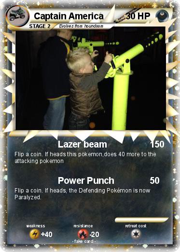Pokemon Captain America