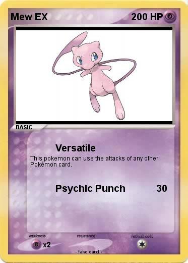 Pokemon Mew EX