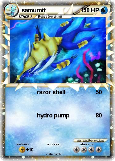 Pokemon samurott