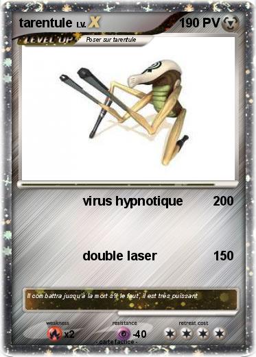 Pokemon tarentule