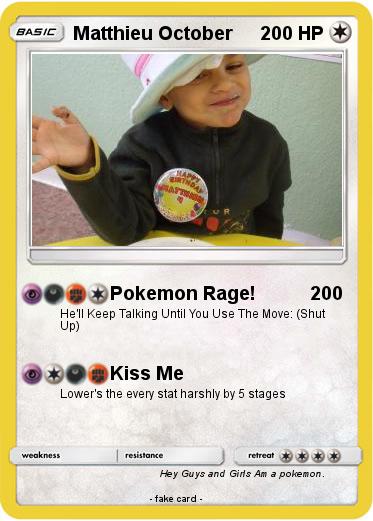 Pokemon Matthieu October