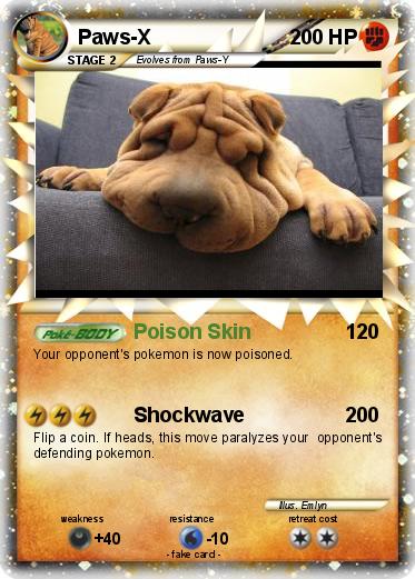 Pokemon Paws-X