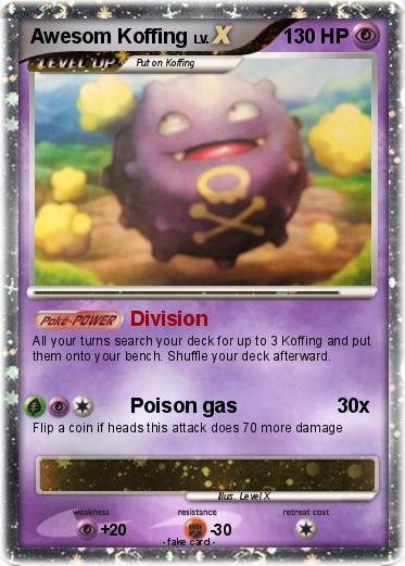 Pokemon Awesom Koffing