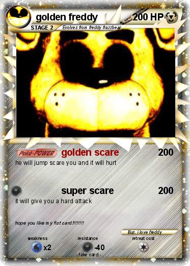 Pokemon golden freddy