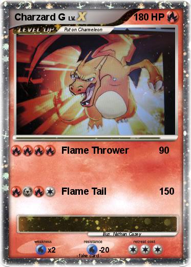 Pokemon Charzard G