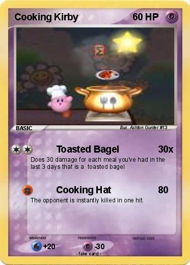 Pokemon Cooking Kirby