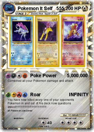 Pokemon Pokemon It Self   555,