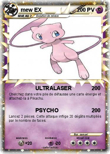 Pokemon mew EX
