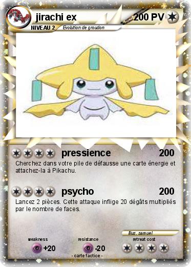 Pokemon jirachi ex