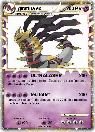 Pokemon giratina ex