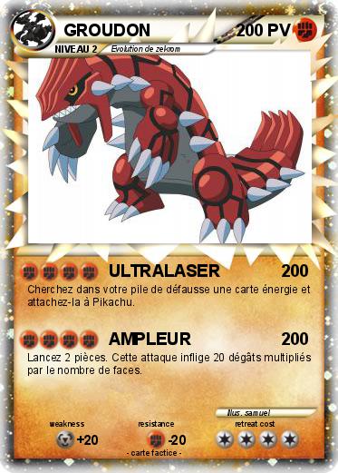 Pokemon GROUDON