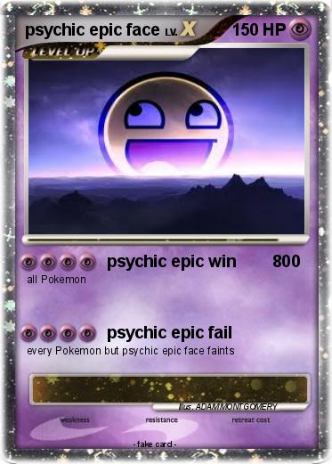 Pokemon psychic epic face
