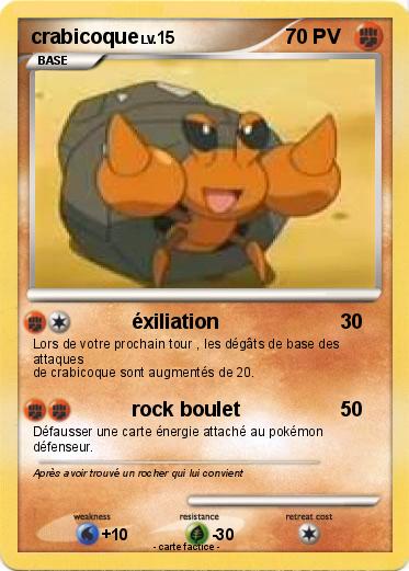 Pokemon crabicoque