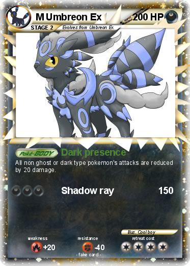 Pokemon M Umbreon Ex