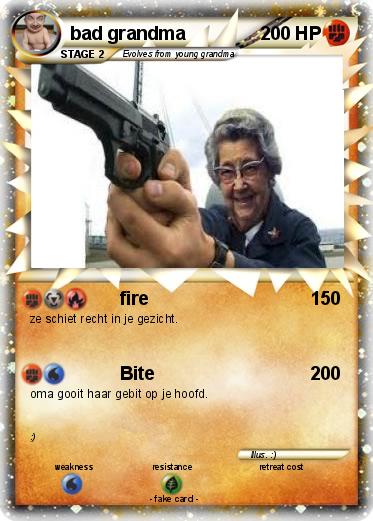 Pokemon bad grandma