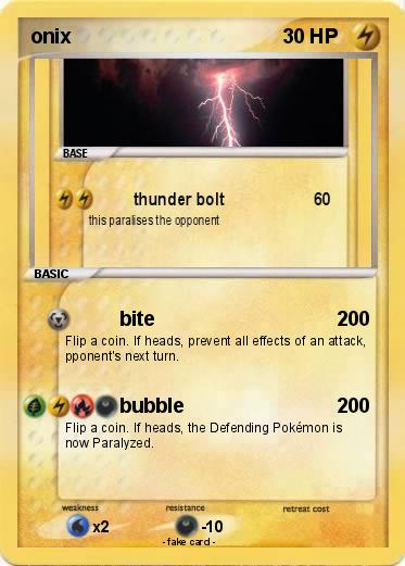 Pokemon onix