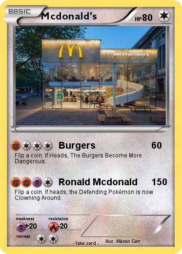 Pokemon Mcdonald's