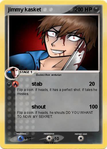 Pokemon jimmy kasket
