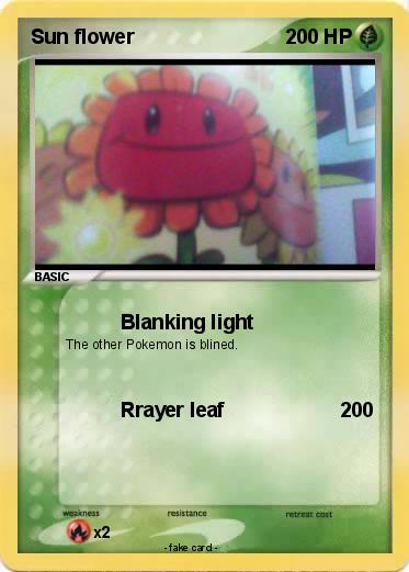 Pokemon Sun flower