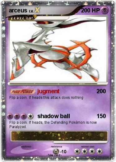 Pokemon arceus