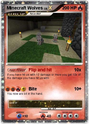Pokemon Minecraft Wolves