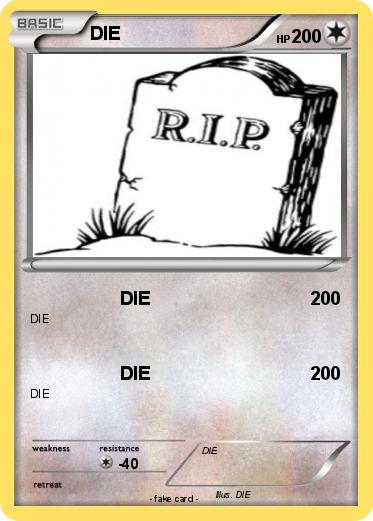 Pokemon DIE