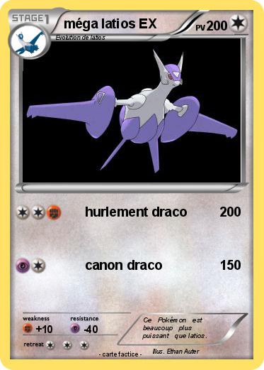 Pokemon méga latios EX